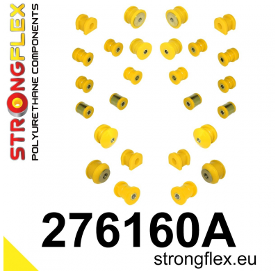 SILENTBLOCK Subaru Legacy/Outback Legacy/Outback Bl Bp 03-09 KIT DE CASQUILLOS DE SUSPENSIÓN STRONGFLEX FULL SPORT