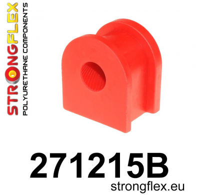 SILENTBLOCK Subaru Svx 91-97 Todos modelos KIT 2 PIEZAS DE CASQUILLO BARRA ESTABILIZADORA DELANTERA STRONGFLEX 18MM.
