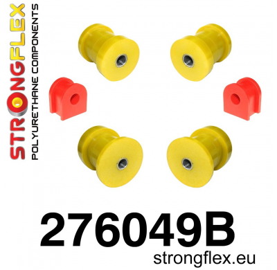 SILENTBLOCK Subaru Svx 91-97 Todos modelos KIT DE CASQUILLO DE SUSPENSIÓN DELANTERA STRONGFLEX