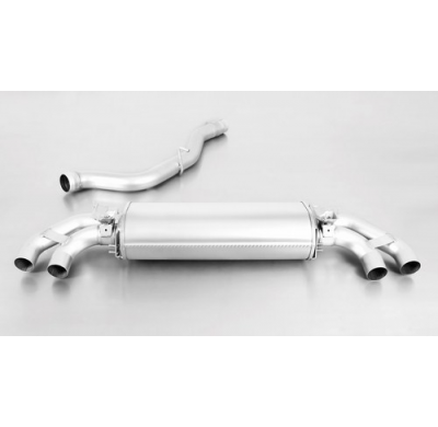 Tubo Escape Duplex Remus 045015 1500 Audi S1 Sportback Quattro, Type 8x 2.0l Tfsi 170 Kw (Cxza) Año: 2015_