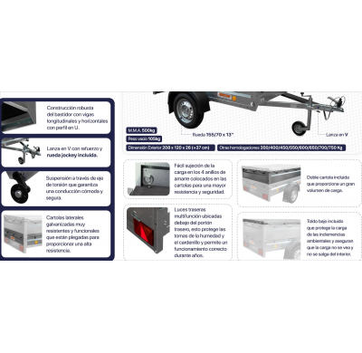 Remolque Neptun Pratik Complet