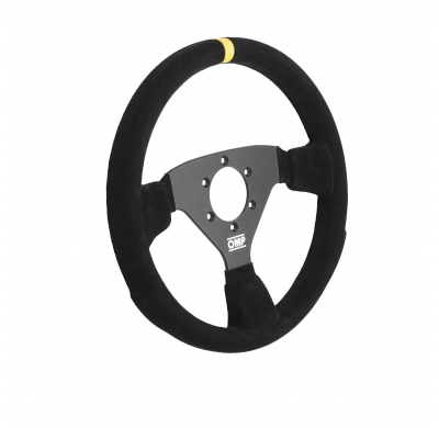 VOLANTE OMP 320 ALU RALLY ANTE 320MM NEGRO