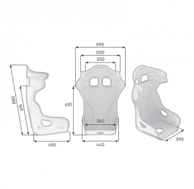 HRC ONE LITE SEAT