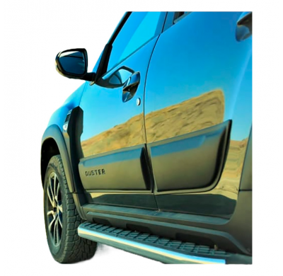 Revestimiento de carrocería Oneway apto para Dacia Duster II 2018-2024 - Negro mate