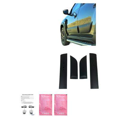 Revestimiento de carrocería Oneway apto para Dacia Duster II 2018-2024 - Negro mate