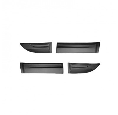 Revestimiento de carrocería Oneway apto para Mitsubishi L200 Triton 4 2007-2014 - Negro mate