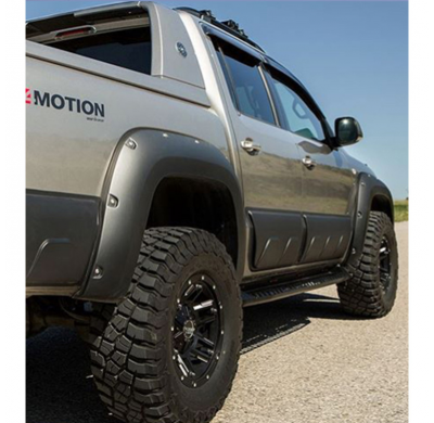 Revestimiento de carrocería Oneway apto para Volkswagen Amarok MK1 2010-2022 - Negro mate