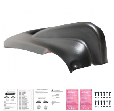 Kit de carrocería completo Oneway compatible con Dacia Duster I 2010-2017 - Negro mate