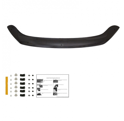 Protector de capó Oneway apto para Volkswagen Caddy MK4 2015-2020 - Negro brillante