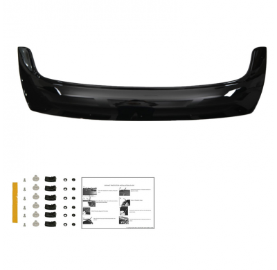 Protector de capó Oneway apto para Renault Master 3.ª generación 2010-2014 - Negro brillante