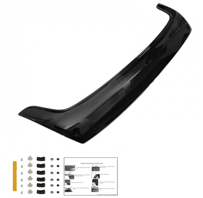 Protector de capó Oneway apto para Renault Master 3.ª generación 2010-2014 - Negro brillante