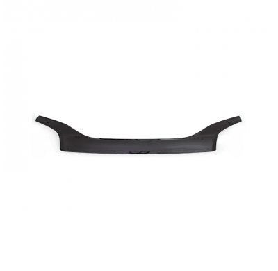 Protector de capó Oneway apto para Fiat Fiorino 3.ª generación 2008-2017 y Peugeot Bipper 2008- - Negro brillante