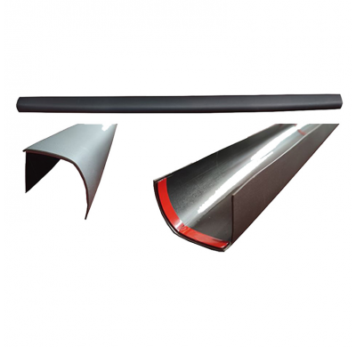 Tapa de portón trasero Oneway apta para Ford Ranger T6/T7/T8 2012-2022 - Negro mate