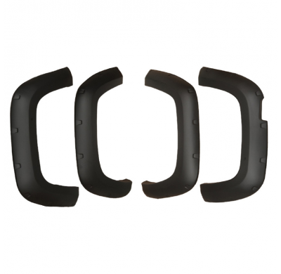 Pasos de rueda Oneway aptos para Volkswagen Amarok MK1 2010-2016 - Negro mate