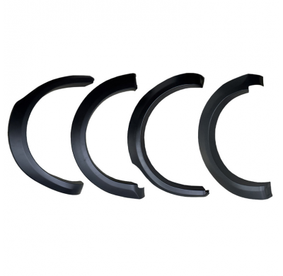 Pasos de rueda Oneway aptos para Mercedes Sprinter W907 2018- - Negro mate