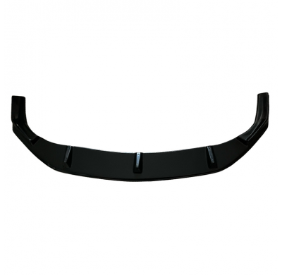 Spoiler delantero Oneway apto para Volkswagen Crafter MK2 y MAN TGE MK1 PreFacelift 2016- - Negro brillante