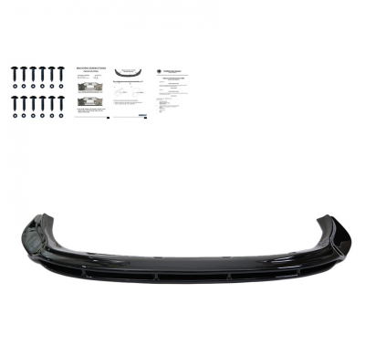 Spoiler delantero Oneway apto para Ford Transit Custom MK1 2012-2018 - Negro brillante
