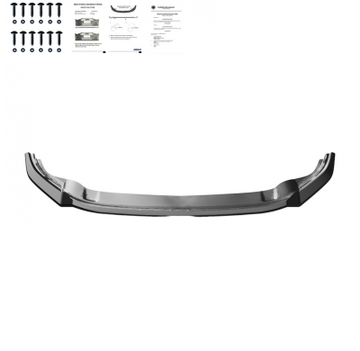 Spoiler delantero Oneway apto para Volkswagen Golf VII HB/Variant R/R Line 2013-2016 - Negro brillante