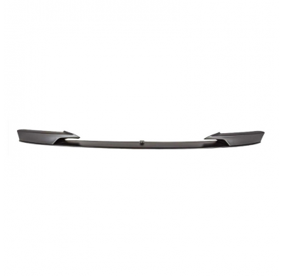 Spoiler delantero Oneway apto para BMW Serie 3 F30 M-Pack 2012-2019 con aletas - Negro brillante