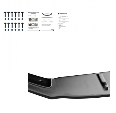 Spoiler delantero Oneway apto para Audi TT RS 8S 2016-2020 - Negro brillante