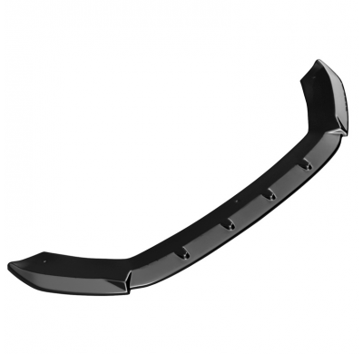 Spoiler delantero Oneway apto para Seat Leon (5F) HB/SC/ST FR/Cupra 2013-2016 - Negro brillo