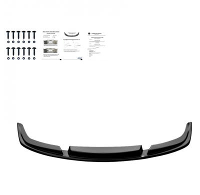 Spoiler delantero Oneway apto para BMW Serie 6 F06/F12/F13 Facelift M-Pack 2013-2018 - Negro brillante