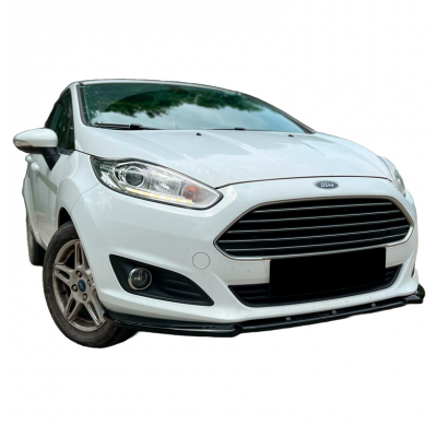 Spoiler delantero Oneway apto para Ford Fiesta MK7 Facelift 2012-2017 - Negro brillante