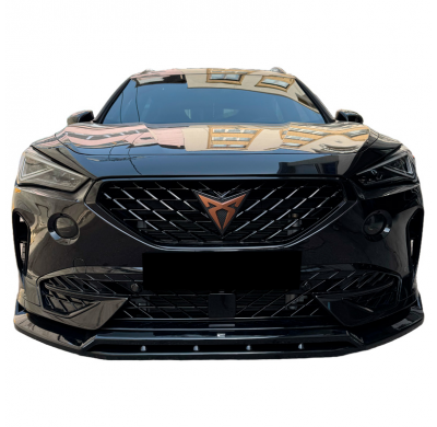 Spoiler delantero Oneway compatible con Cupra Formentor 2020-2024 - Negro brillo