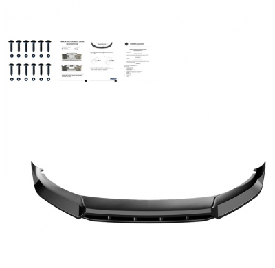 Spoiler delantero Oneway compatible con Cupra Formentor 2020-2024 - Negro brillo