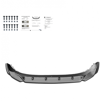 Spoiler delantero Oneway apto para Cupra Ateca 2018-2021 y Facelift 2021-2024 - Negro brillante