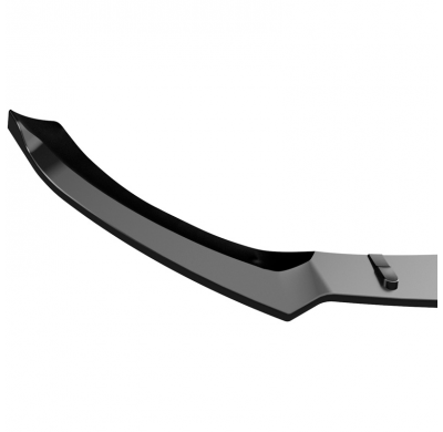 Spoiler delantero Oneway apto para Mercedes CLA Coupe AMG-Line C118/X118 2019- - Negro brillante