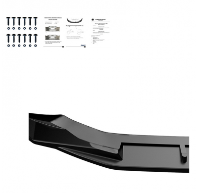 Spoiler delantero Oneway apto para Audi A3 S-Line/S3 8Y 2020- - Negro brillante