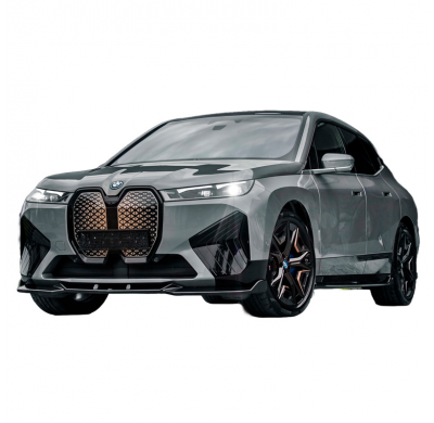 Spoiler delantero Oneway apto para BMW iX M-Pack i20 2021- - Negro brillante