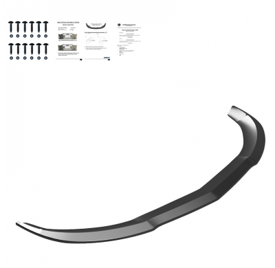 Spoiler delantero Oneway apto para Mercedes A45 AMG W176 2013-2015 - Negro brillante