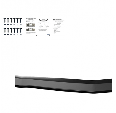 Spoiler delantero Oneway apto para Mercedes A45 AMG W176 2013-2015 - Negro brillante