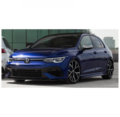 Spoiler delantero Oneway apto para Volkswagen Golf VIII HB/Variant R 2020- - Negro brillante