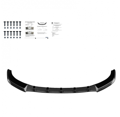 Spoiler delantero Oneway apto para Audi A7 S-Line/S7 C7 Facelift 2014-2017 - Versión 2 - Negro brillante