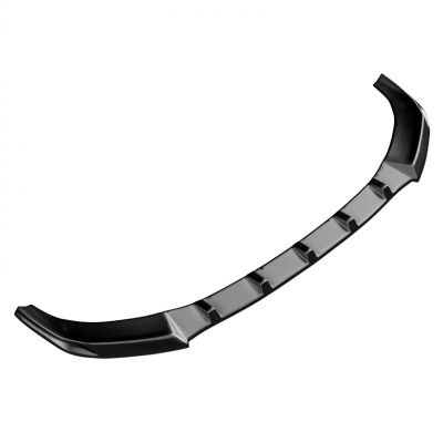 Spoiler delantero Oneway apto para Audi A7 S-Line/S7 C7 Facelift 2014-2017 - Versión 2 - Negro brillante