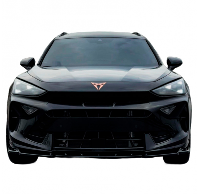 Spoiler delantero Oneway apto para Cupra Formentor Facelift 2024- - Negro brillo