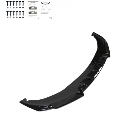 Spoiler delantero Oneway apto para Cupra Formentor Facelift 2024- - Negro brillo