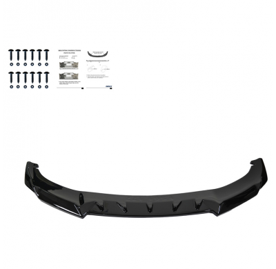 Spoiler delantero Oneway apto para Cupra Formentor Facelift 2024- - Negro brillo