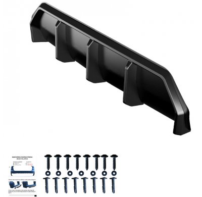 Difusor trasero Oneway apto para BMW Serie 3 G20/G21 M-Pack Facelift 2022- - Negro brillante