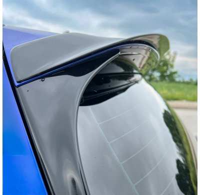 Alerón de techo unidireccional (tapa) apto para Volkswagen Golf VII (7 y 7.5) HB GTi/GTD/R/R Line 2013-2020 - Negro brillante