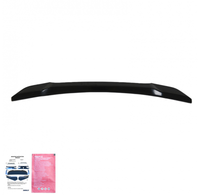 Alerón de techo Oneway (tapa) apto para BMW X3 M-Pack/M40d/M40i G01 2018- - Negro brillante