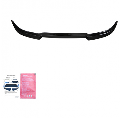 Alerón de techo unidireccional (tapa) apto para Ford Fiesta ST/ST-Line MK8 2017- - Negro brillante