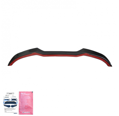 Alerón de techo unidireccional (tapa) apto para Ford Puma ST/ST-Line 2019-2024 - Negro brillante