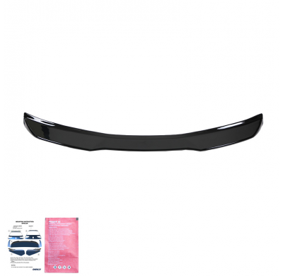 Alerón de maletero unidireccional apto para BMW Serie 3 G20 Sedán M-Pack y M340i 2018-2024 y M3 G80 Sedán 2022- - Versión 2 - Ne