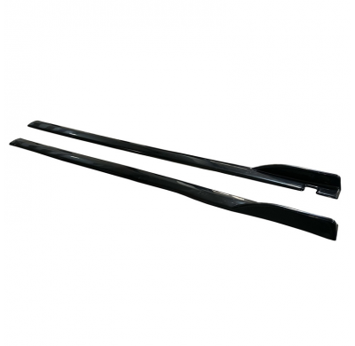 Faldones laterales Oneway Set - Universal - Largo 190cm - Negro brillante