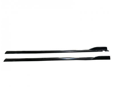 Faldones laterales Oneway Set - Universal - Largo 190cm - Negro brillante