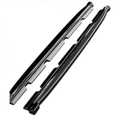 Faldones laterales Oneway Set compatibles con Cupra Ateca MK1 2018- - Negro brillante